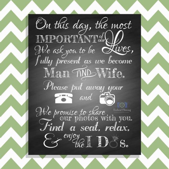 wedding unplug sign3